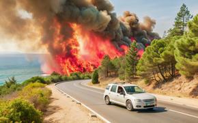 Пожары в Краснодарском крае погнали туристов в Крым