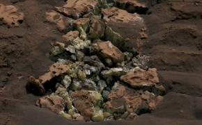 Марсоход NASA обнаружил сюрприз в марсианской скале