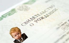 В России предложили сделать свидетельство о рождении похожим на паспорт