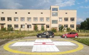 В районной больнице Челябинской области появилась вертолетная площадка