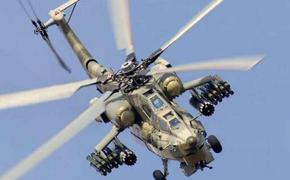В Калужской области потерпел крушение вертолет Ми-28