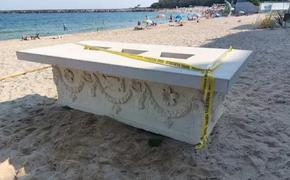 Саркофаг римской эпохи обнаружен на пляже Варны