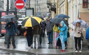 МЧС Петербурга пятый день подряд предупреждает о ливнях и грозах