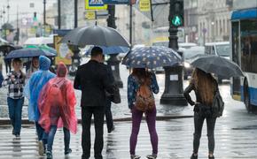 Ливни с грозами и град накроют Петербург в пятницу