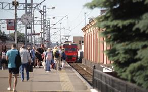 Поляков сообщил об открытии нового маршрута электропоездов