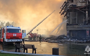 При пожаре в хабаровском музтеатре пострадали три человека