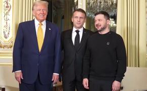 Axios: Трамп не хотел встречаться в Париже с Зеленским, но его уговорил Макрон