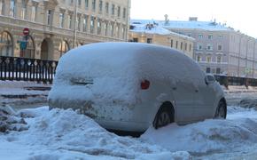 В Петербурге в воскресенье из-за мокрого снега испортится погода