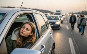 Затор перед Крымским мостом образуется ближе к вечеру
