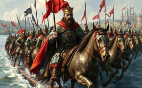 История удивляет: все войны Святослава имели целью возвращение его личного долга Руси