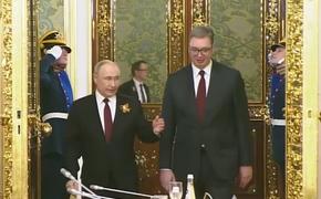 Вучич попросил Путина сохранить для Сербии выгодные условия газовых поставок