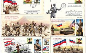 История Великой Отечественной в почтовых конвертах и марках