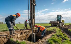 В Феодосии рабочие вбурились в газопровод