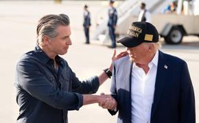 Губернатор штата Калифорния  Ньюсом обозвал Трампа диванным критиком