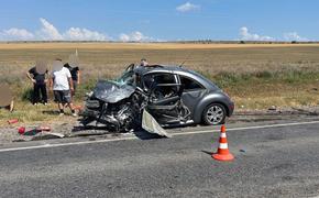 В селе Танковое «немец» попал в лобовой таран