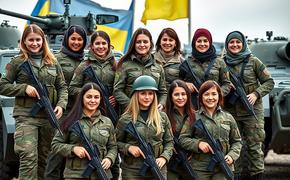 Украинская армия постепенно становится женской