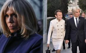Загадка: слух про Бриджит Макрон — это констатация тщательно скрываемого факта или политический фейк? Не полезешь же к ней под юбку, чтобы проверить?