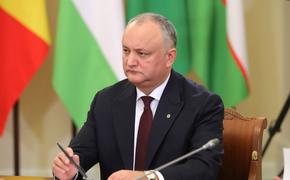 Додон заявил, что ЦИК Молдавии зарегистрировал Патриотический избирательный блок