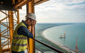 Установка башенного крана закончилась смертью установщика