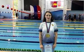 Студентка РГУП Радмила Пята на Универсиаде Кубани выиграла в трех дисциплинах по плаванию 