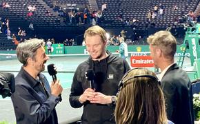 Теннисист Александр Бублик: Стараемся подходить к любому турниру оптимально и надеяться на лучшее