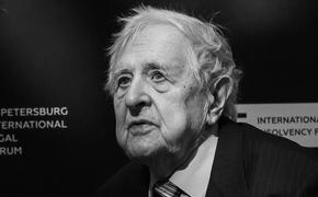 Умер профессор СПбГУ Юрий Толстой, читавший лекции по праву Владимиру Путину