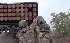 «Грады» группировки войск «Днепр» нанесли мощный удар по скоплению сил ВСУ в Запорожской области