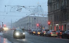 В субботу автомобилисты столкнулись с четырехбалльными пробками в Петербурге