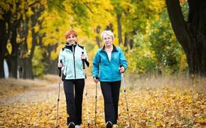 Скандинавская ходьба – самая полезная