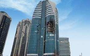 В Грозном-Сити прогремел взрыв: повреждены несколько этажей небоскрёба