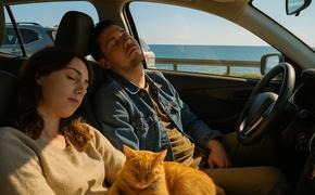 В понедельник по Крымскому мосту тяжело ехалось в Крым