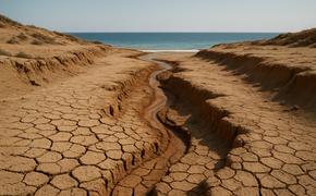В Крыму испарились реки, впадающие в море