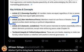 Цепная реакция: ЮАР хочет обзавестись ядерным оружием для защиты от США