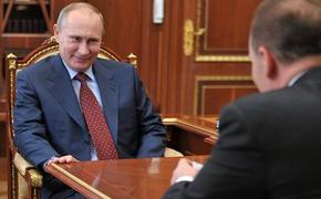 Путин встретился с губернатором Ивановской области Михаилом Менем