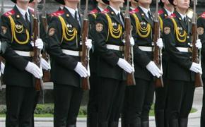 Призывники идут в Кремль