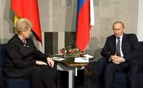 Президент Литвы не будет разговаривать с Путиным о продовольственной войне