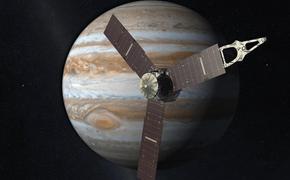 Зонд Juno вышел из безопасного режима и направился к Юпитеру