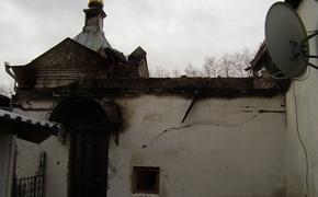 В Вязниках Владимирской области горел мужской Свято-Богоявленский монастырь