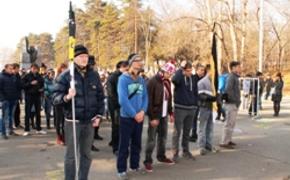 «Русский марш» в Хабаровске прошёл без флагов и плакатов