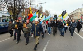 На «Русском марше» в Воронеже прозвучал лозунг установления «русской власти»