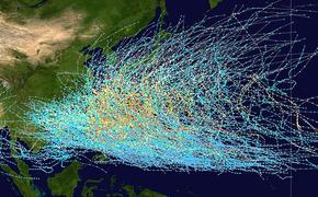 Тайфун "Хайян" убил не менее 100 человек на Филиппинах