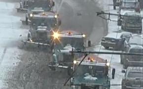 В Волгограде в центре города горел автобус