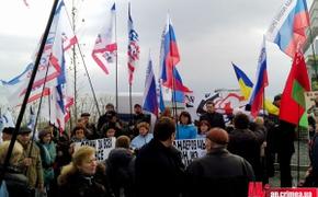Сторонники «Русского единства» встали на защиту крымской хаты Дмитрия Киселева