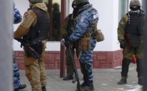 Базу крымского «Беркута» пикетировали сторонники «Евромайдана»