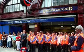 В Лондоне работники метрополитена вышли на забастовку