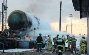 Цистерны с газом сошли с рельсов в Кирове из-за обрыва контактов