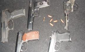 У подмосковного пенсионера нашли 16 пистолетов