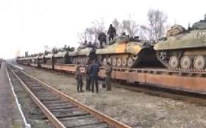 Более 350 единиц украинской военной техники вывезено из Крыма