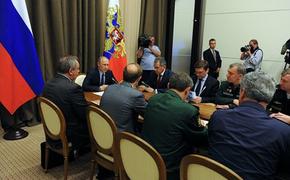 Путин провел оперативное совещание с постоянными членами Совбеза