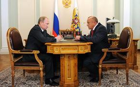 Путин обсудил с главой Удмуртии Соловьёвым экономику и регионе